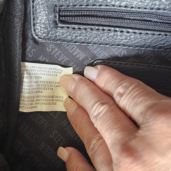 Steve Madden Black Backpack - Picture 5 of 6